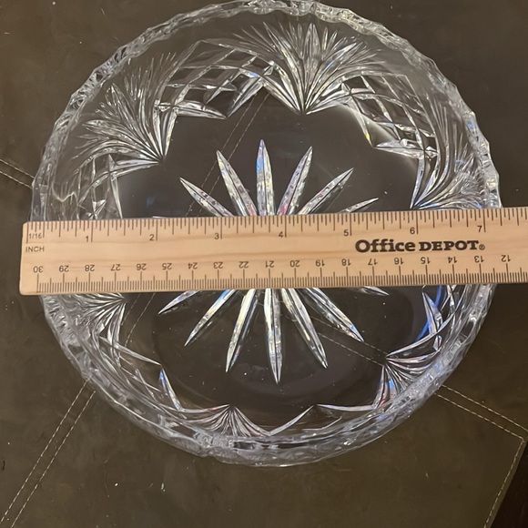 Gorham Cut Crystal Large Decorative Bowl - Picture 5 of 6